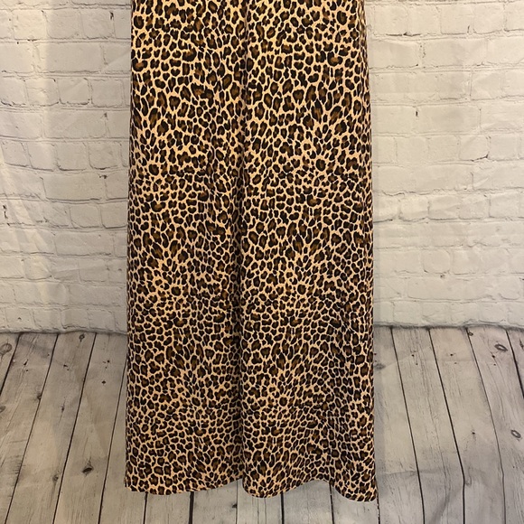 Vintage Dani Michaels animal print front knit maxi dress - Picture 8 of 8